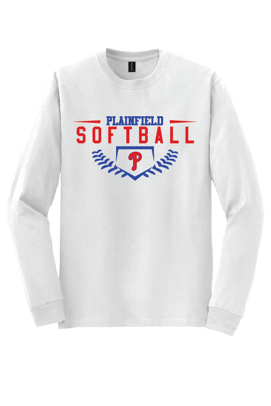 Plainfield Softball Long Sleeve 50/50