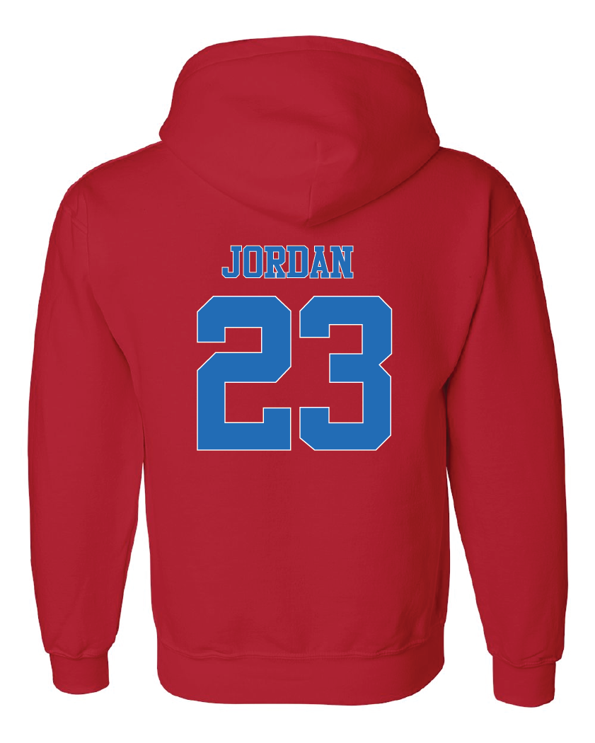 Plainfield Red Pride Football All Stars Hoodie