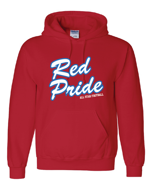 Plainfield Red Pride Football All Stars Hoodie