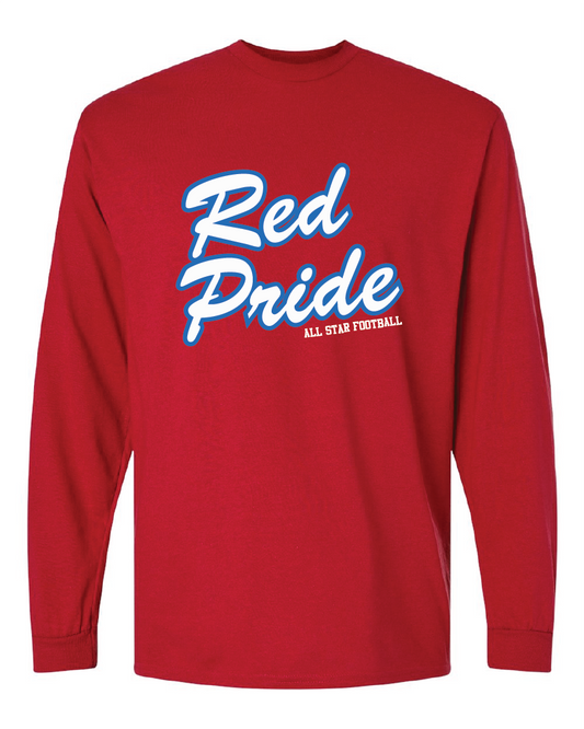 Plainfield Red Pride Football All Stars Long Sleeve Shirt