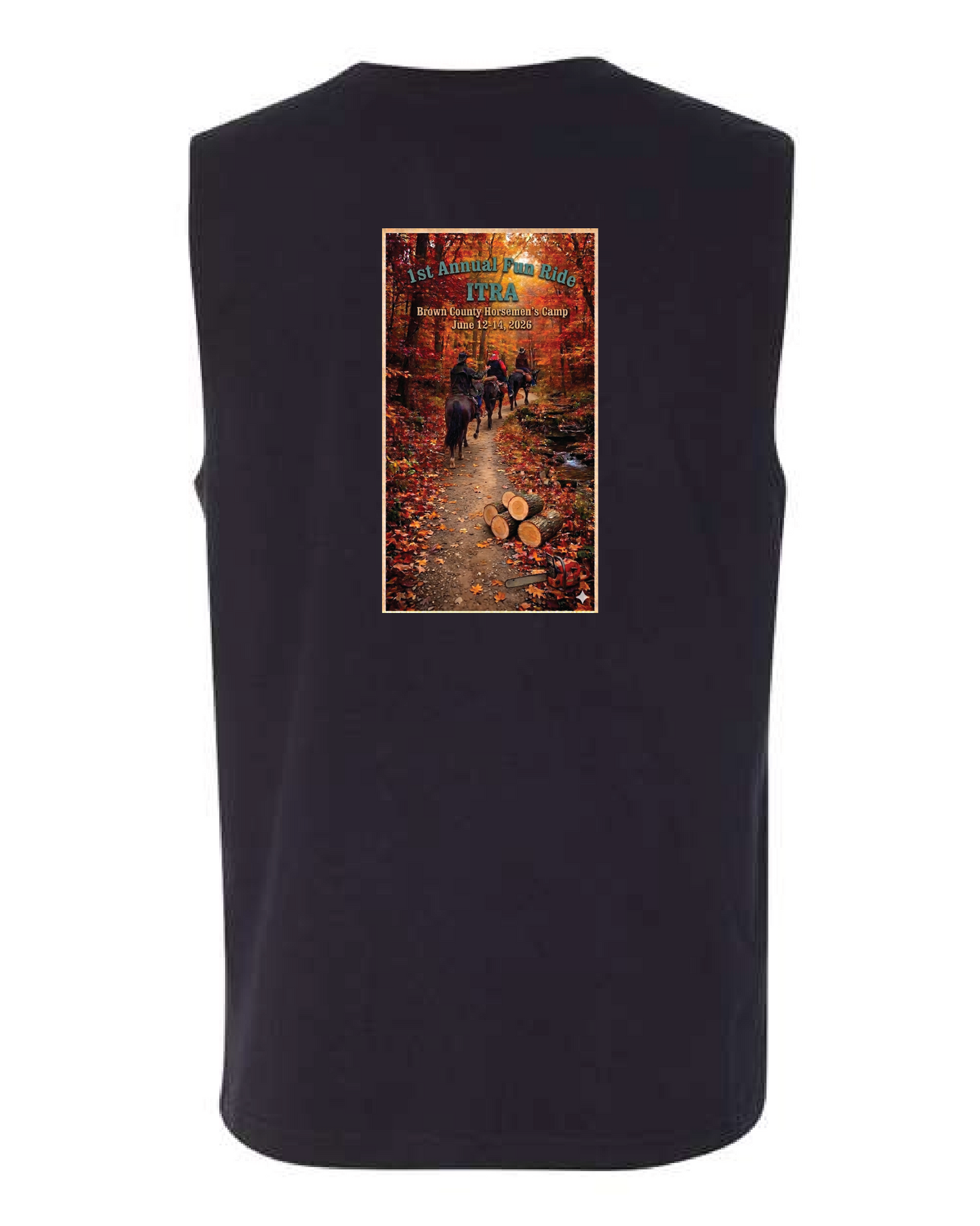 ITRA 1st Fun Ride Mens Muscle Tank