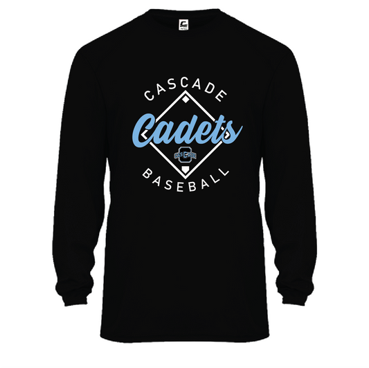 Cascade Baseball Dri Fit Long Sleeve (Youth and Adult)