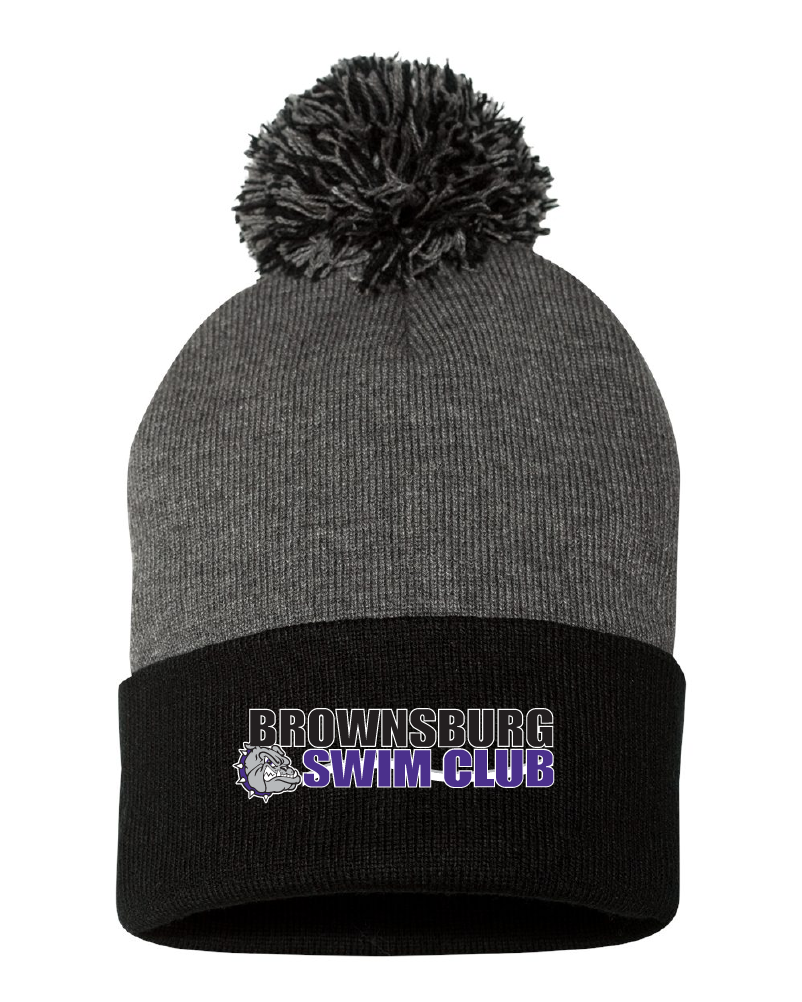 BSC Pom-Pom Cuffed Beanie