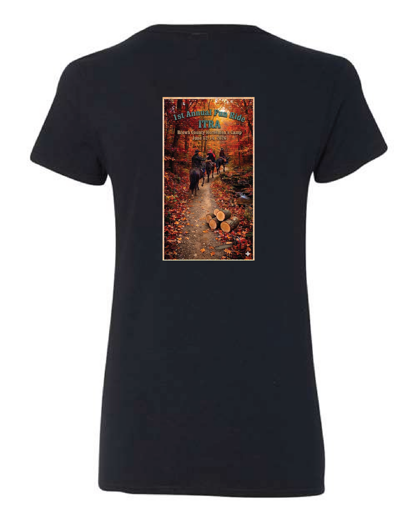 ITRA 1st Fun Fide Womens Vneck Shirt