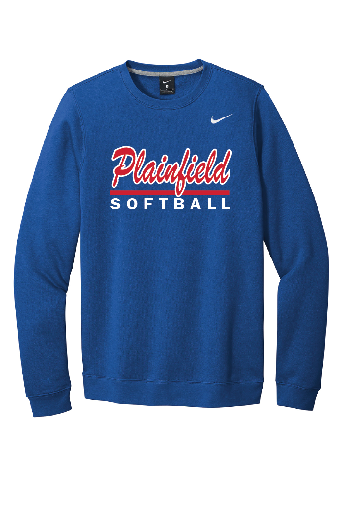 Plainfield Softball Nike Crew Neck