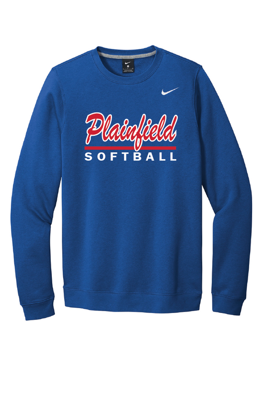 Plainfield Softball Nike Crew Neck