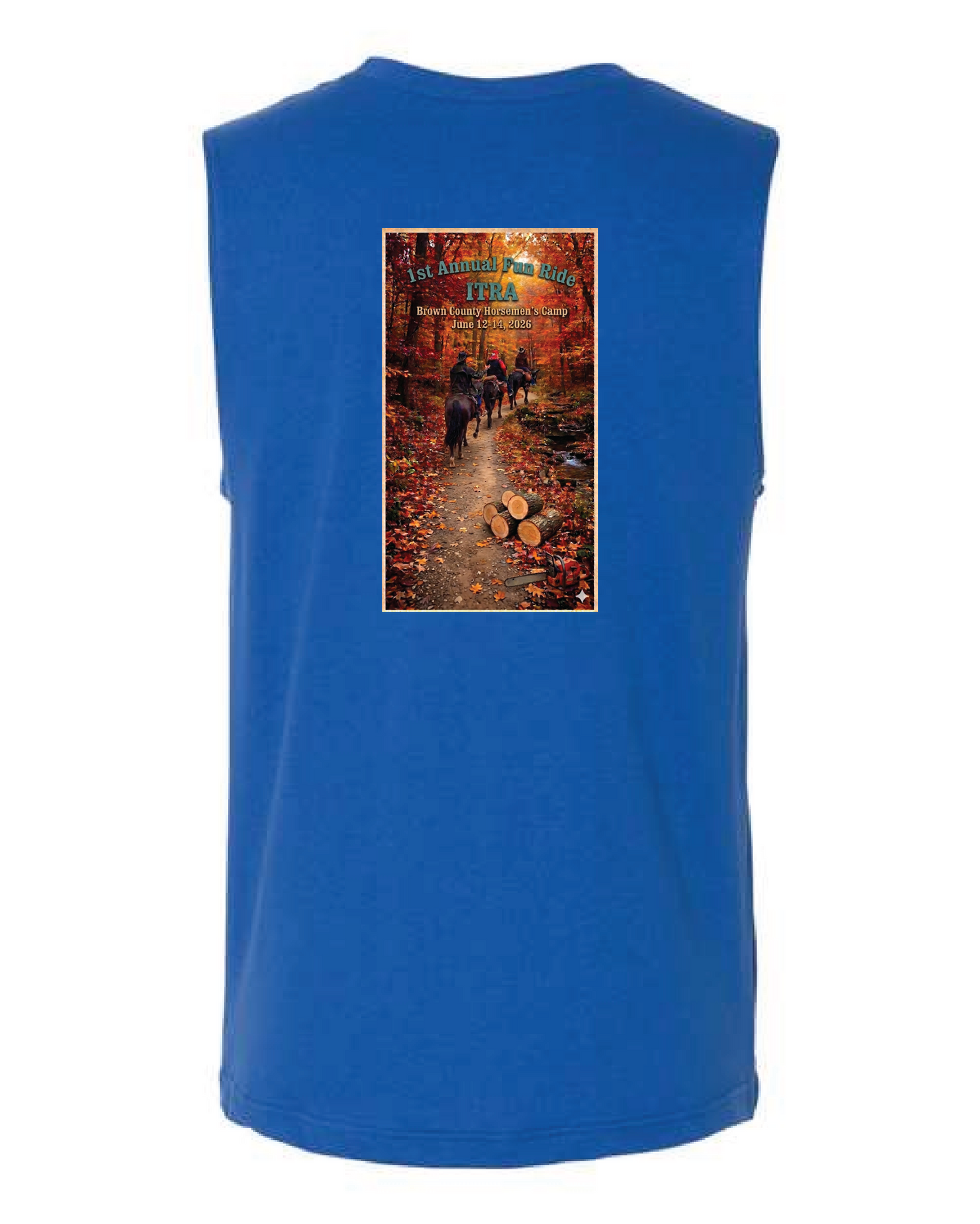 ITRA 1st Fun Ride Mens Muscle Tank