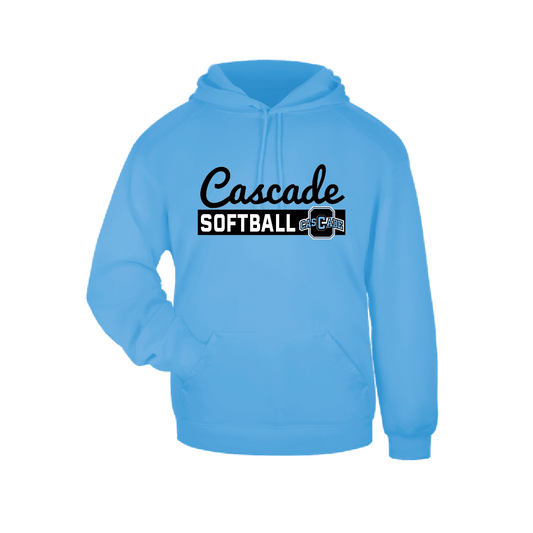 Cascade Softball Fleece Hoodie (Youth and Adult)