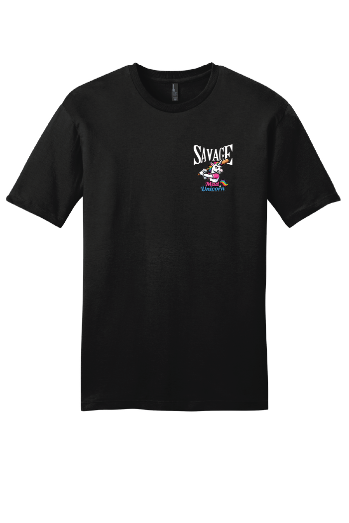Mad Unicorn Savage TShirt Front Only (Pick Design)