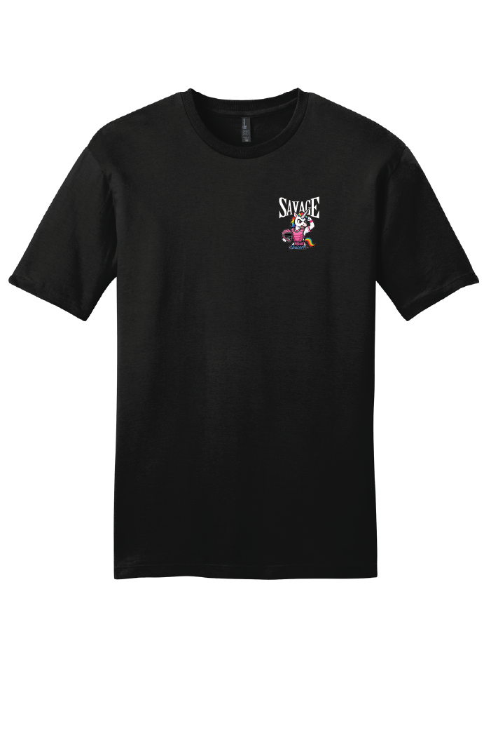 Mad Unicorn Savage TShirt Front Only (Pick Design)