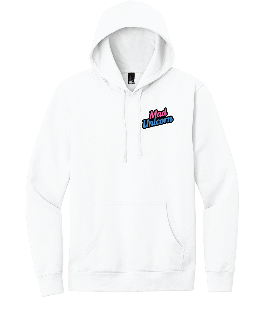 Mad Unicorn Eat Sleep Defense Hoodie Back