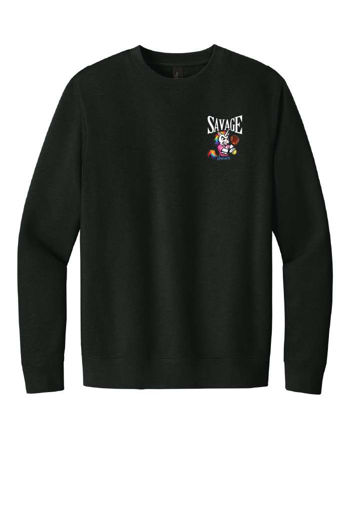 Mad Unicorn Savage Front Only Crew Neck (Pick Design)