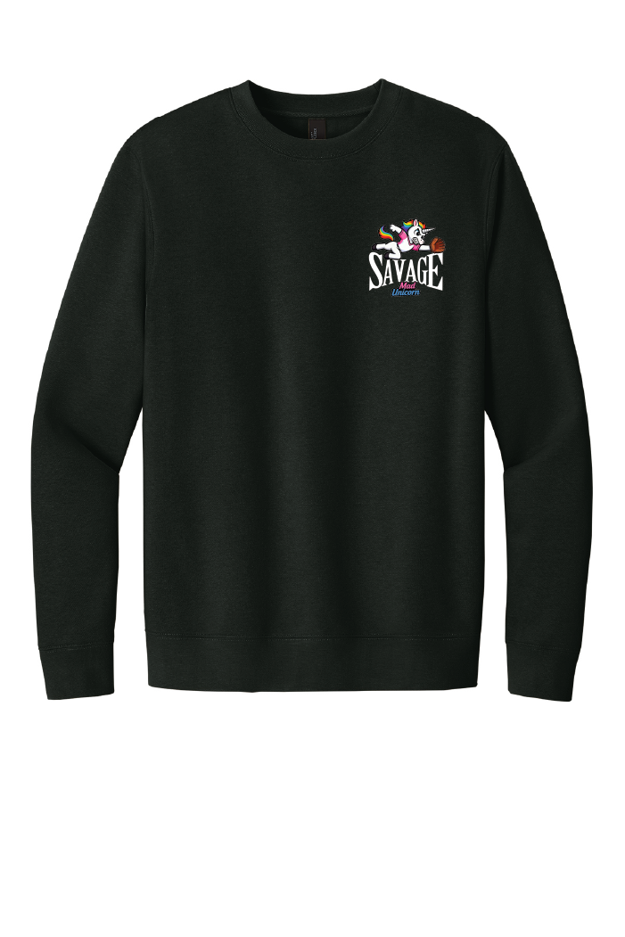 Mad Unicorn Savage Front Only Crew Neck (Pick Design)