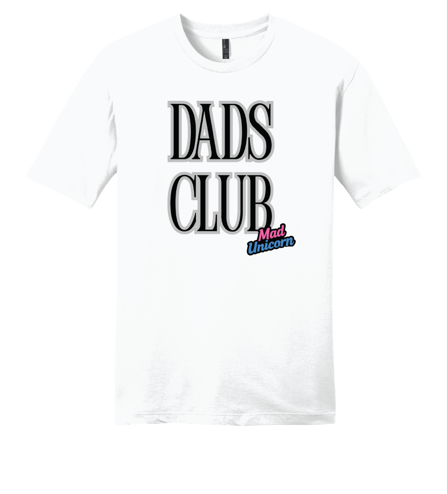 Mad Unicorn Dads Club (Pissed and Magical Back) TShirt