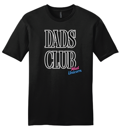 Mad Unicorn Dads Club (Pissed and Magical Back) TShirt