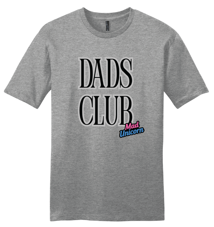 Mad Unicorn Dads Club (Pissed and Magical Back) TShirt