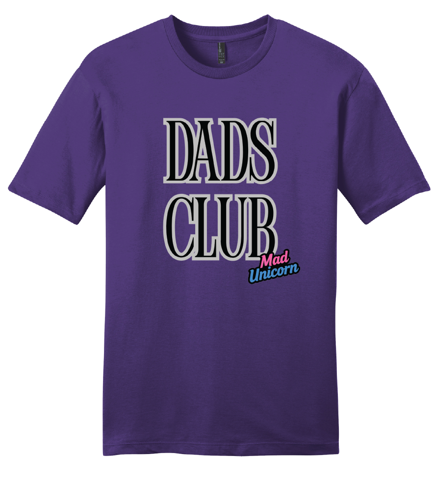 Mad Unicorn Dads Club (Pissed and Magical Back) TShirt