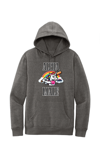 Mad Unicorn Alpa Male (Pissed and Magical Back) Hoodie