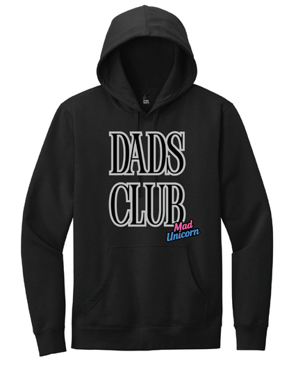 Mad Unicorn Dads Club (Pissed and Magical Back) Hoodie