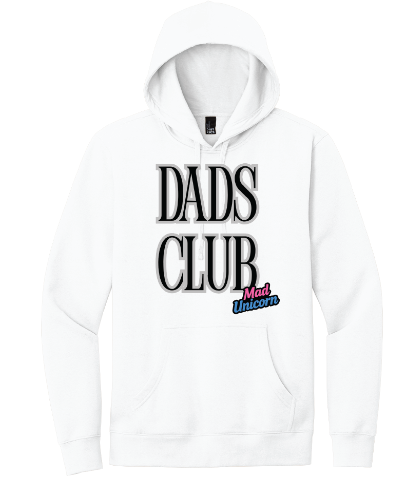 Mad Unicorn Dads Club (Pissed and Magical Back) Hoodie