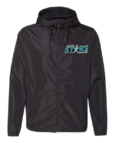 Indiana Stars Lightweight Windbreaker Full-Zip Jacket