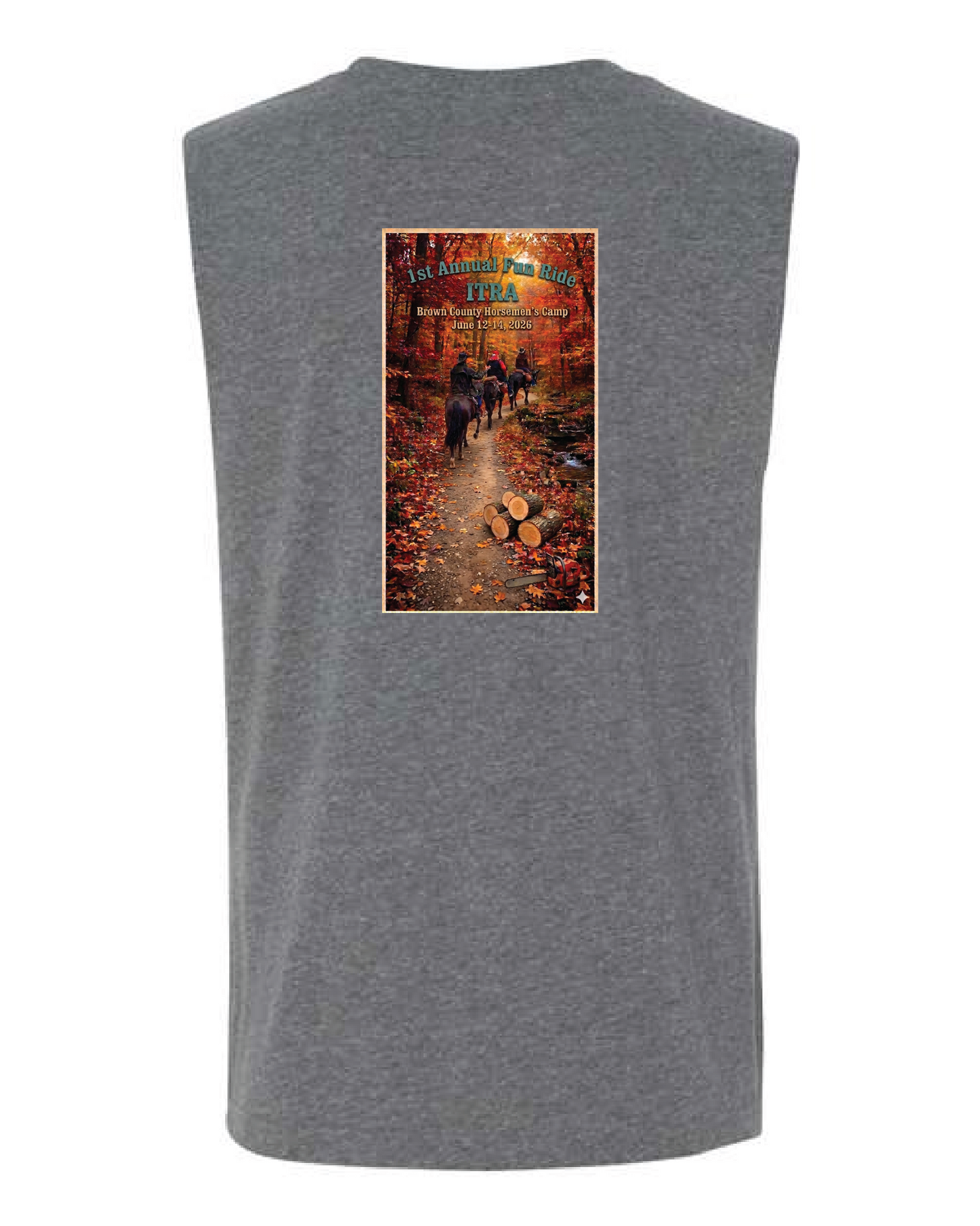 ITRA 1st Fun Ride Mens Muscle Tank