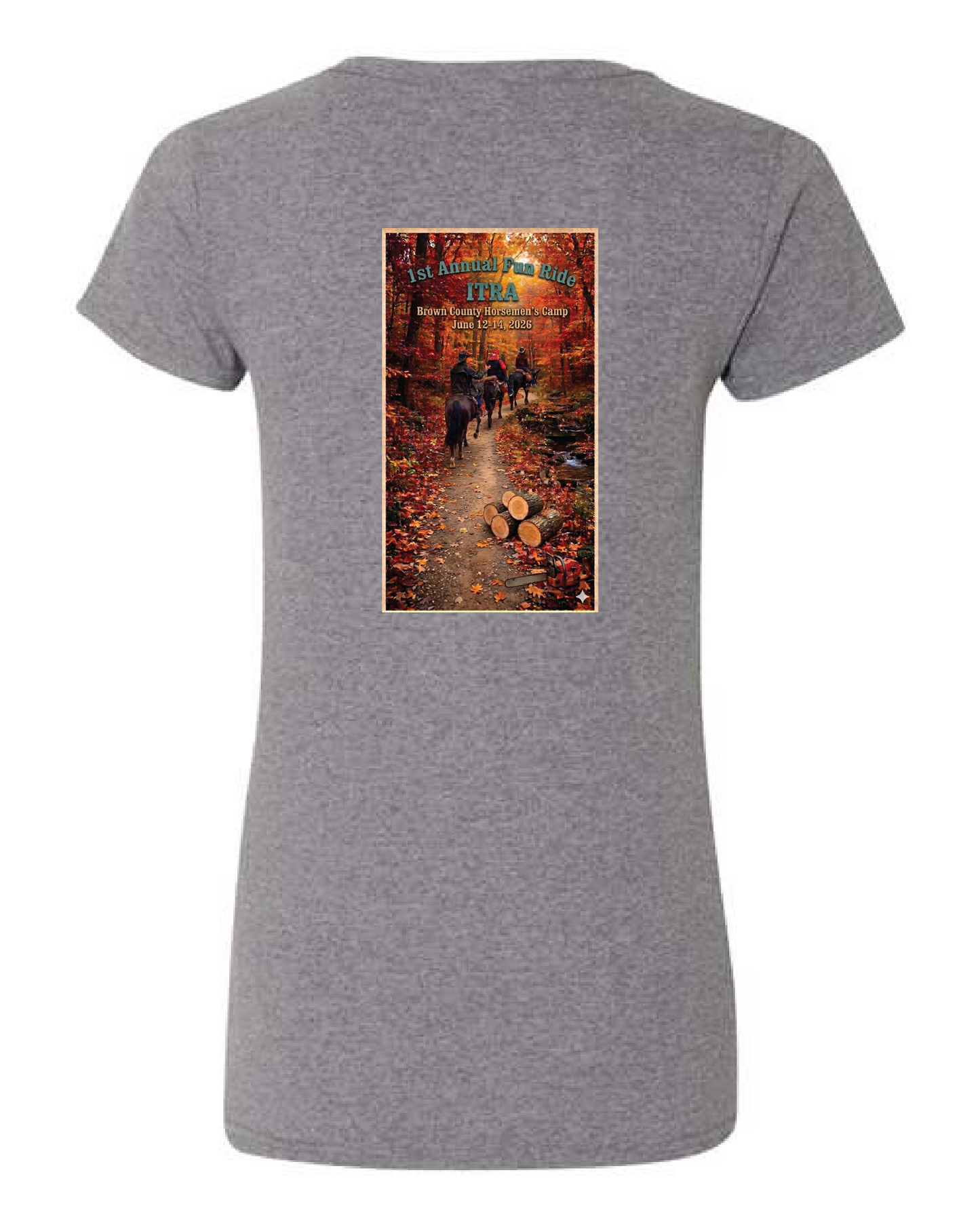 ITRA 1st Fun Fide Womens Vneck Shirt