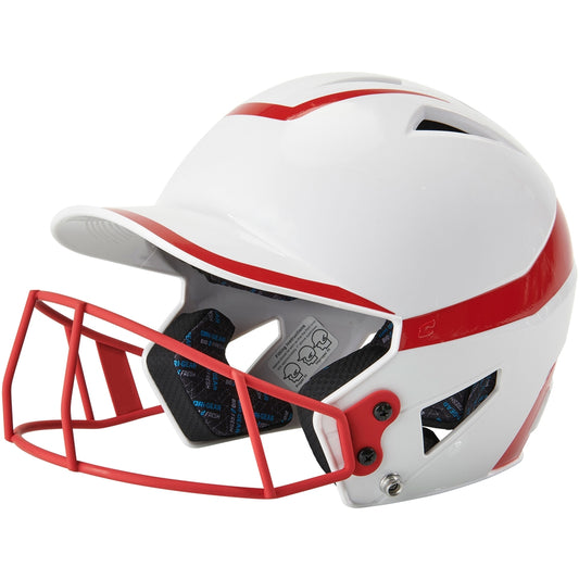 Champro Softball 2 Tone Batting Helmet with Facemask
