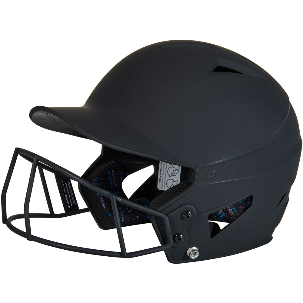 Champro Softball Matt Batting Helmet with Facemask