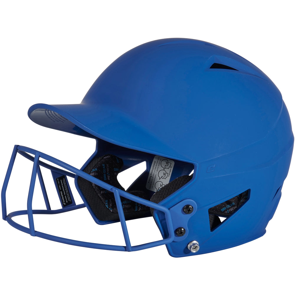 Champro Softball Matt Batting Helmet with Facemask