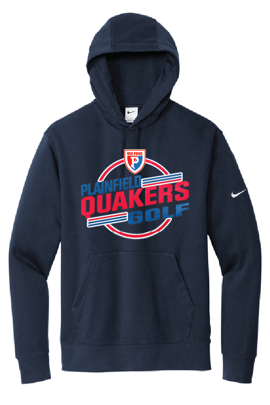 Plainfield Golf Nike Club Fleece Sleeve Swoosh Pullover Hoodie