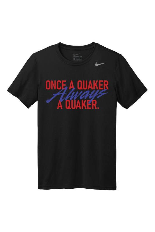 Once A Quaker Always A Quaker Nike T 317 Exclusive