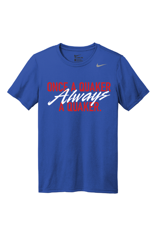 Once A Quaker Always A Quaker Nike T 317 Exclusive