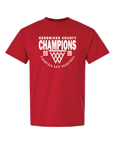 Plainfield Boys Basketball County Champions TShirt