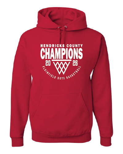 Plainfield Boys Basketball County Champions Hoodie