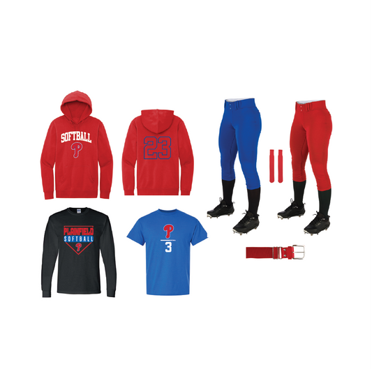PCMS Softball Practice/Game Pack with Pants