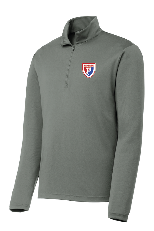 Plainfield 1/4 Zip Embroidered Shield