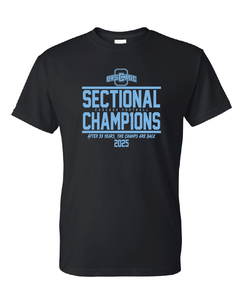 Cascade Sectional Champions TShirt