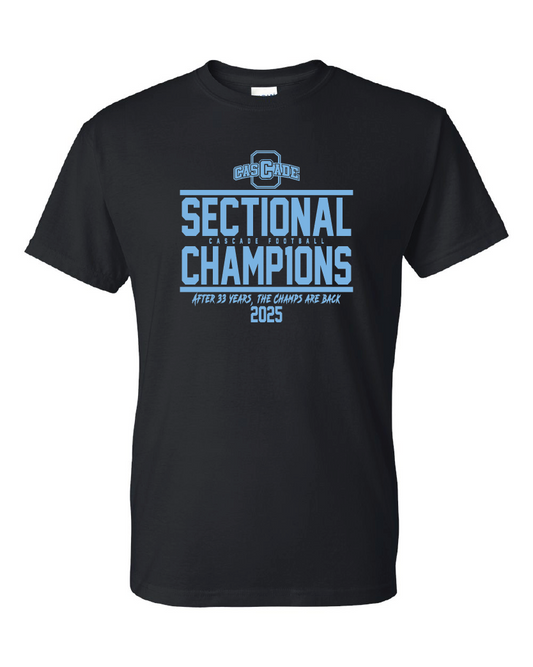 Cascade Sectional Champions TShirt