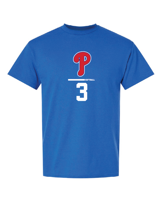 Plainfield Softball TShirt 50/50