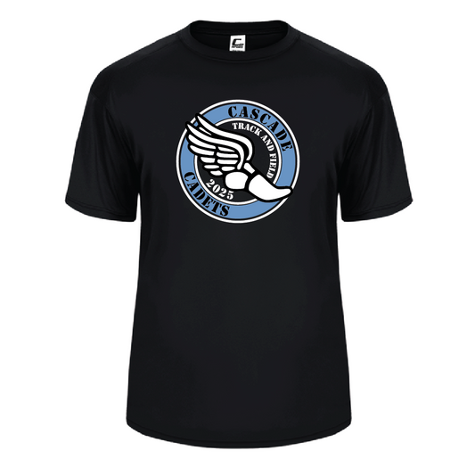 Cascade Track and Field Dri Fit Short Sleeve (Youth and Adult)(Back Design)