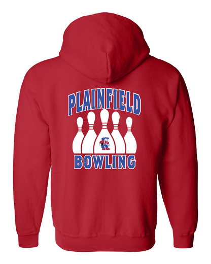 Plainfield Bowling Full Zip Hoodie 50/50