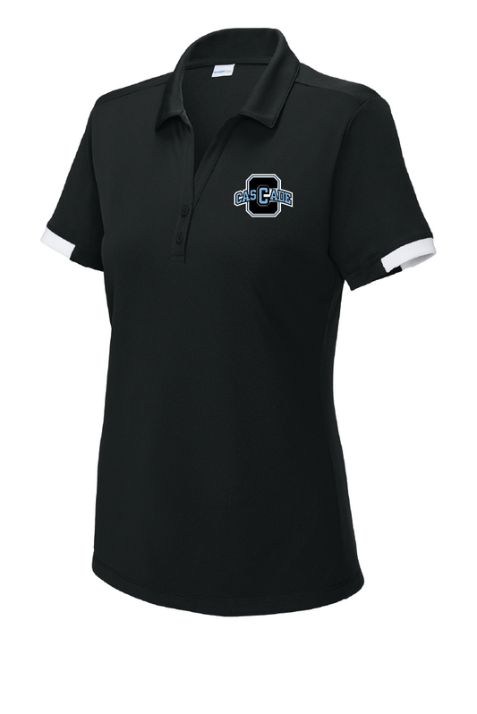 Cascade Sport Tek Womens Club Colorblock Polo