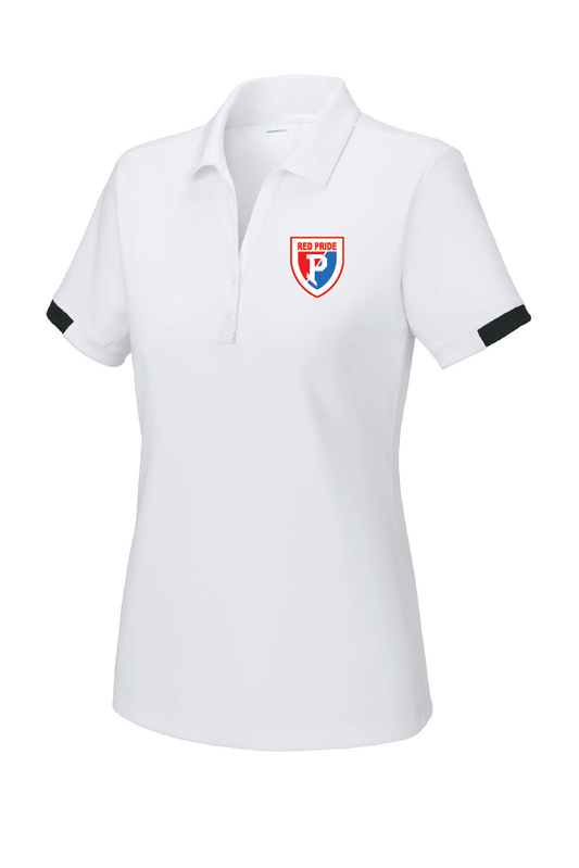 Plainfield Womens Club Colorblock Polo