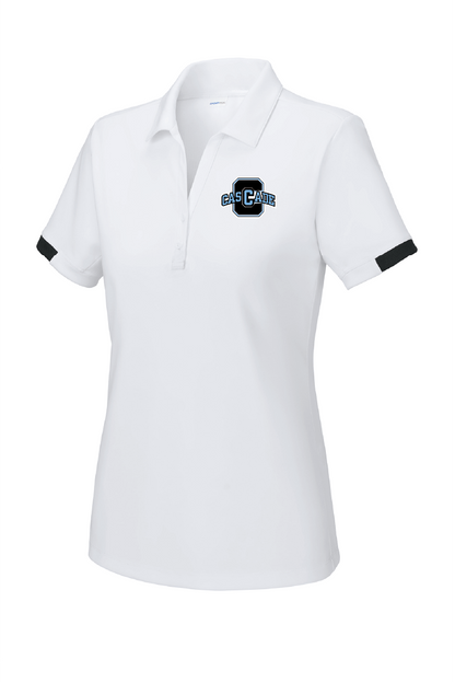 Cascade Sport Tek Womens Club Colorblock Polo