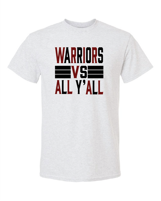 Danville Warriors vs. All Yall Shirt (Bella Canvas)